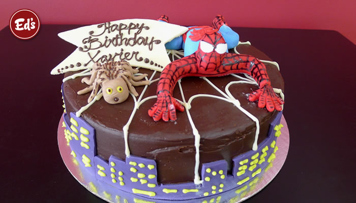 Spider Man Birthday Cakes