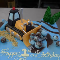 Truck Birthday Cakes