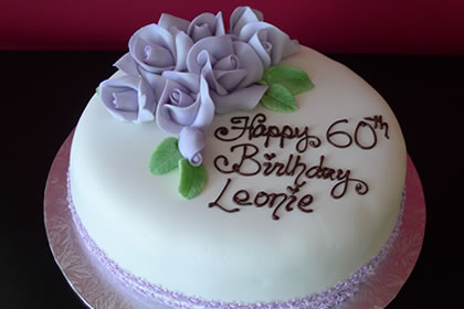 Happy 60th Birthday Cake