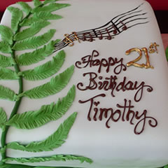 21st Birthday Cakes
