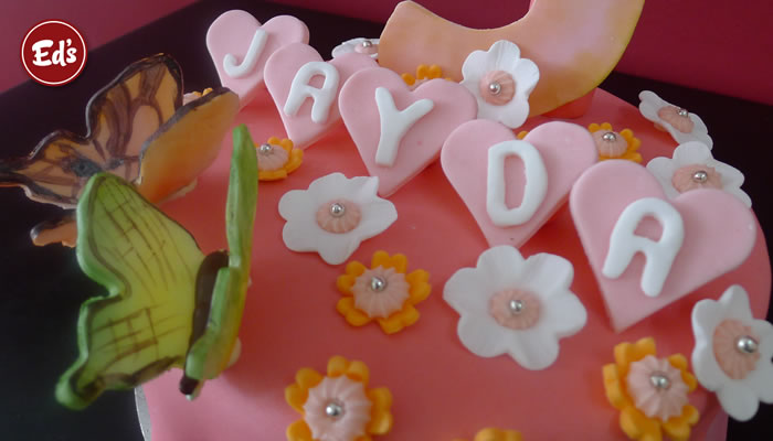 Butterfly Theme Cake