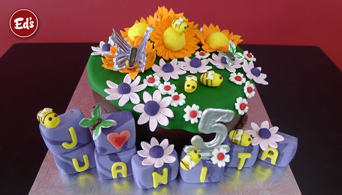 Butterfly Theme Cake