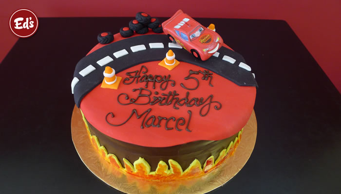 Car Theme Cake