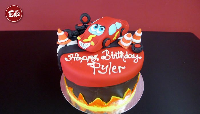 Car Theme Cake