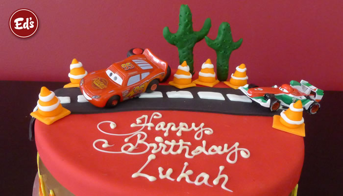Car Theme Cake