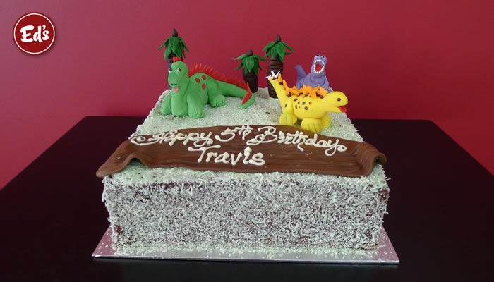 Dinosaurs Theme Cake