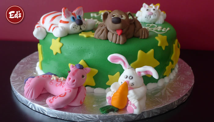 Dog Theme Cake