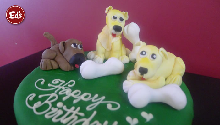 Dog Theme Cake