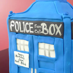 Dr Who Birthday Cakes
