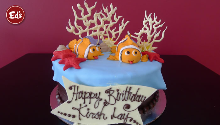Finding Nemo Theme Cake