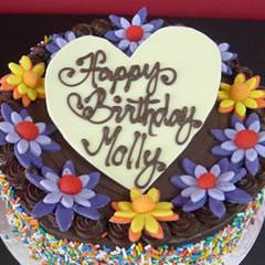 Flower Birthday Cakes