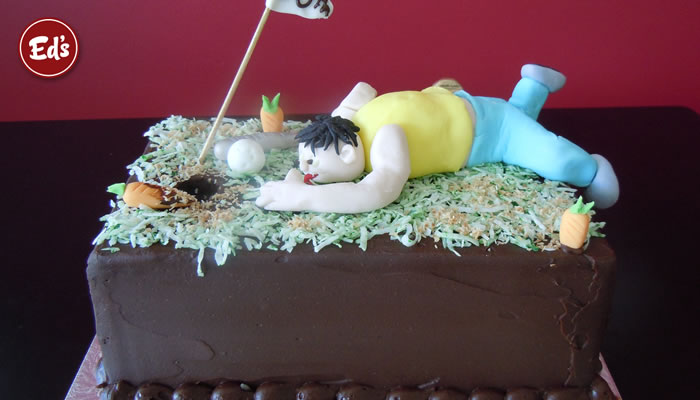 Golf Theme Cake
