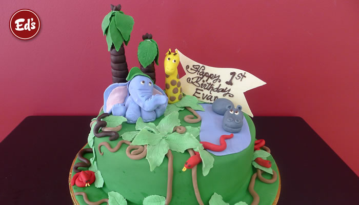 Jungle Birthday Cakes