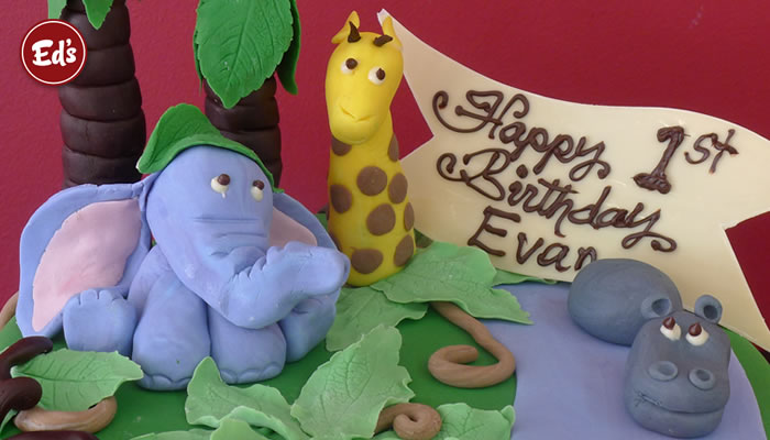 Jungle Birthday Cakes