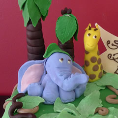 Jungle Birthday Cakes