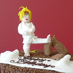 Martiral Arts Birthday Cakes
