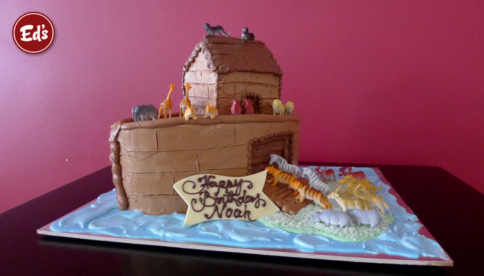 Noah Ark Birthday Cakes