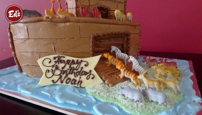 Noah Ark Birthday Cakes