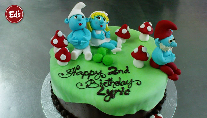 Smurfs Birthday Cakes