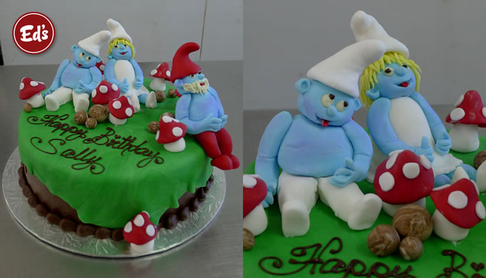 Smurfs Birthday Cakes
