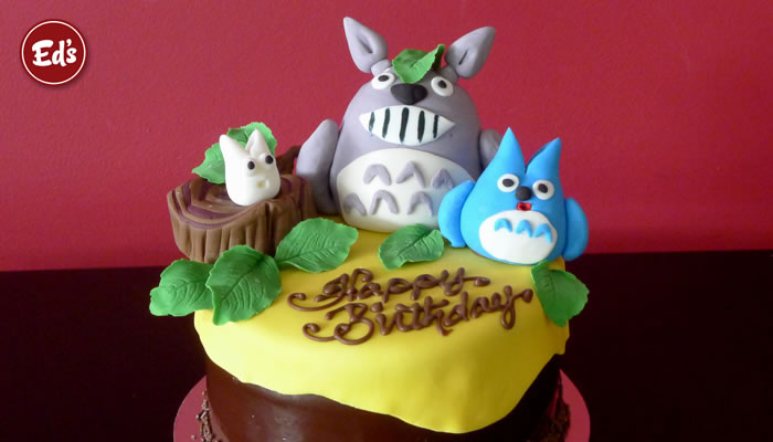 Totoro Birthday Cakes