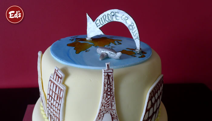 Travel Birthday Cakes