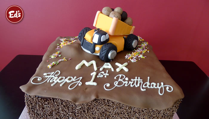 Truck Birthday Cakes