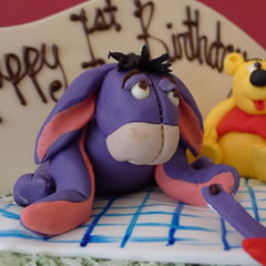 Winnie the Pooh Birthday Cakes