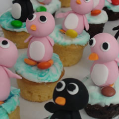 Penguin Cupcakes