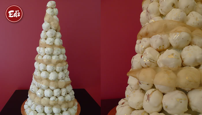 Croquembouche Wedding Cake