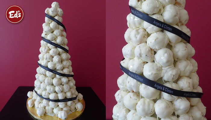 Croquembouche Wedding Cake