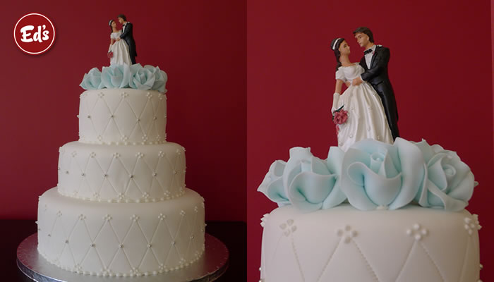 Grace and Rhys Cake Wedding Cake