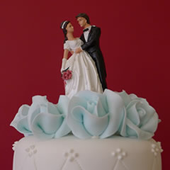 Grace & Rhys Wedding Cake