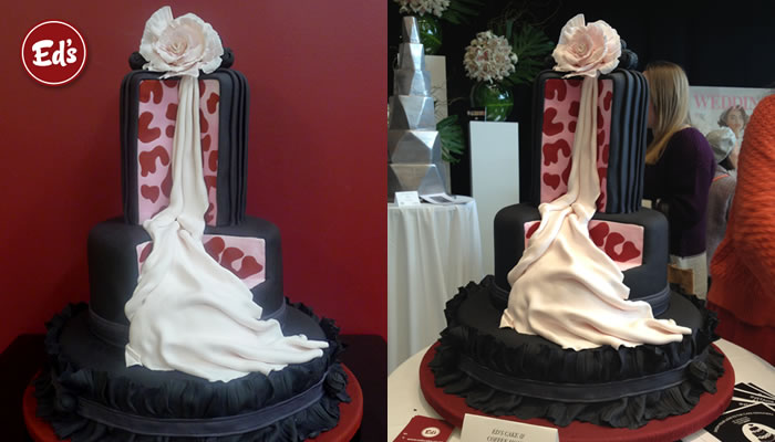 NZ Wedding Fashion Cake