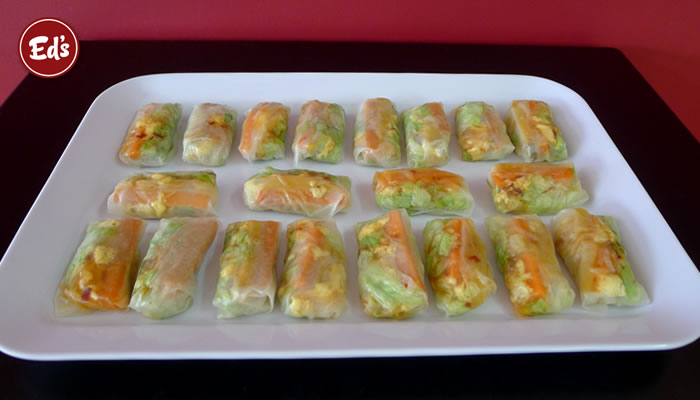 GF & Vegetarian Rice Paper Roll Platters
